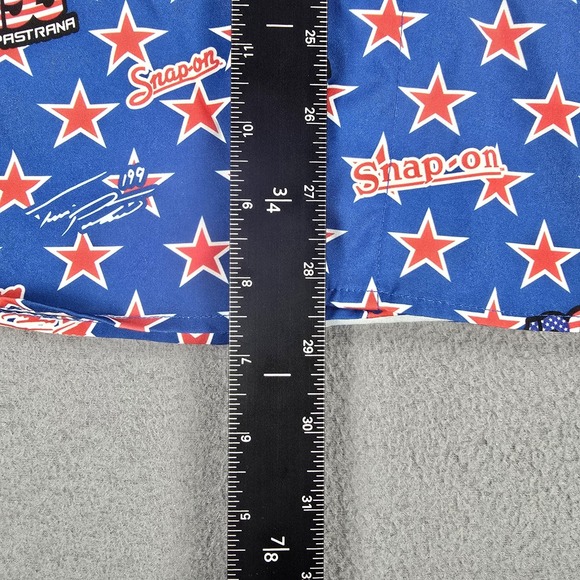 Dixxon Snap-on Shirt Mens XL Travis Pastrana 199 Collab Party Blend Stars Racing - Picture 5 of 9